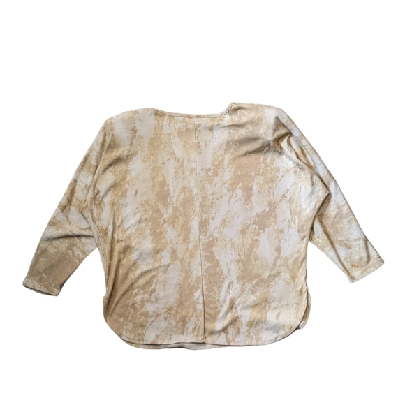 Vintage ADOLFO SPORT tiger print women’s shoulder pads sweater - Picture 2 of 7